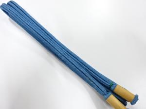 未使用品　正絹　無形文化財　道明製　手組帯締め